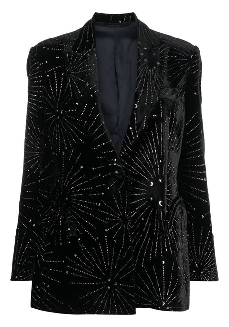 Black Corazon Tomboy single-breasted blazer - women BLAZÉ MILANO | TOS05COR0001